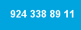 924 338 89 11 924 338 89 11